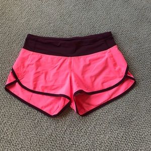 Lululemon speed short size 4